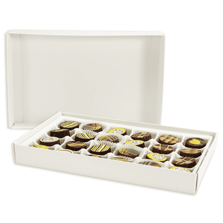6.125 X 6.125 X 5.875 - Mini Cake Box / Cookie Box - With Window (10 PACK)