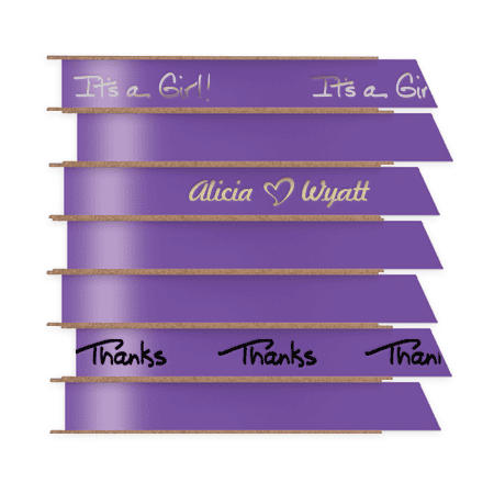 SFS Lilac Satin Ribbon (30mm) - Paper Packaging Place
