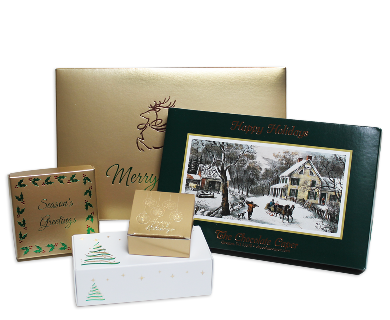 Winter Homestead Holiday Confectionery Packaging from MOD-PAC